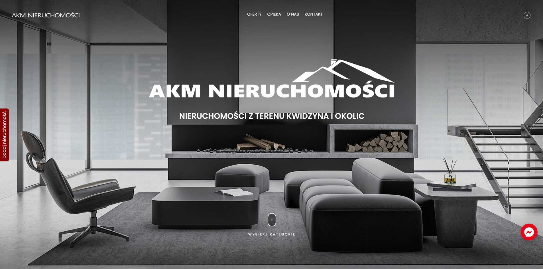 Główna strona www.akm-nieruchomosci.pl