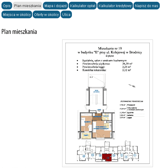 Plan mieszkania